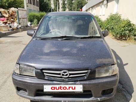 1998 Mazda Demio I (DW), серый, 110000 рублей, вид 2