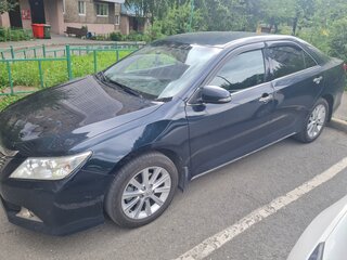2013 Toyota Camry VII (XV50), чёрный, 1400000 рублей, вид 4