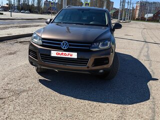 2010 Volkswagen Touareg II, коричневый, 1925000 рублей, вид 3