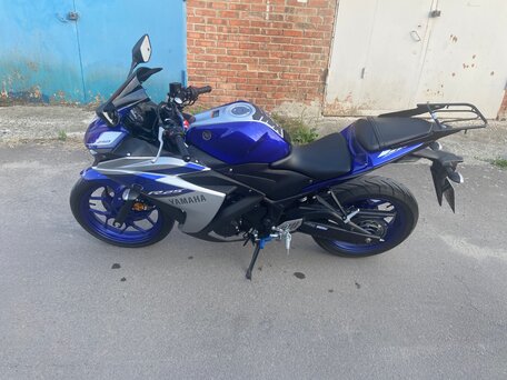 2015 Yamaha YZF-R25, синий, 380000 рублей, вид 2