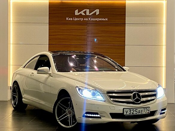 2010 Mercedes-Benz CL-Класс 550 III (C216) Рестайлинг, белый, 1980000 рублей - вид 2
