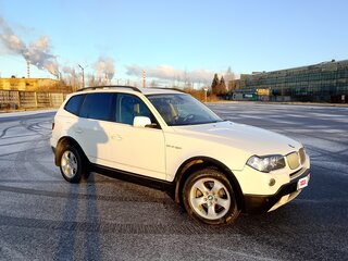 2007 BMW X3 30i I (E83) Рестайлинг, белый, 1000000 рублей, вид 2