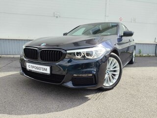 2018 BMW 5 серии 520d xDrive VII (G30/G31/G38), чёрный, 2699000 рублей, вид 1