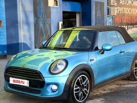2018 Mini Cabrio Cooper III, синий, 1400000 рублей, вид 1