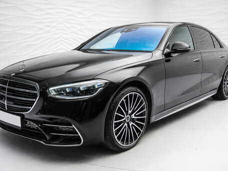 2026 Mercedes-Benz S-Класс 400 d 4MATIC VII (W223), чёрный, 12490000 рублей, вид 2