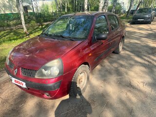 2003 Renault Symbol I Рестайлинг, красный, 100000 рублей, вид 1