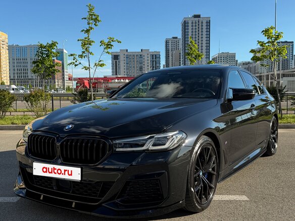 2021 BMW 5 серии 520i VII (G30/G31/G38) Рестайлинг, чёрный, 4400000 рублей - вид 12