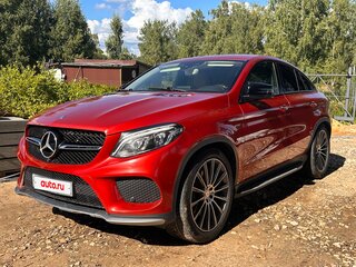 2016 Mercedes-Benz GLE Coupe AMG 43 AMG I (C292), красный, 4000000 рублей, вид 3