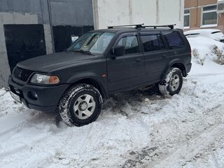 2003 Mitsubishi Pajero Sport I, чёрный, 280000 рублей, вид 4