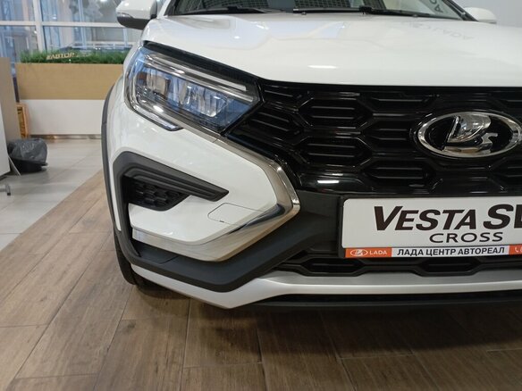 2026 Lada (ВАЗ) Vesta SW Cross I Рестайлинг (NG), белый - вид 3