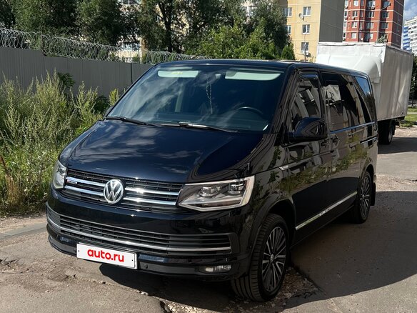 2016 Volkswagen Multivan T6, чёрный - вид 2