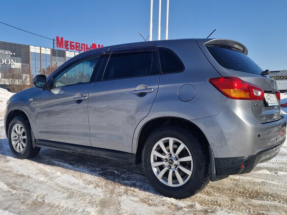 2014 Mitsubishi ASX I Рестайлинг, серый, 1350000 рублей - вид 11