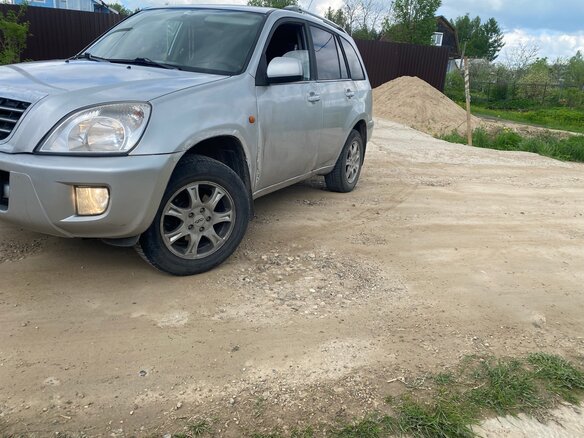2012 Chery Tiggo (T11) I, серебристый, 165000 рублей - вид 1