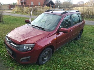 2016 Lada (ВАЗ) Kalina II, красный, 445000 рублей, вид 5