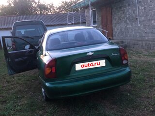 2007 Chevrolet Lanos I, зелёный, 110000 рублей, вид 3