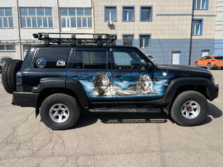 2008 Nissan Patrol V (Y61) Рестайлинг, чёрный, 3500000 рублей, вид 4