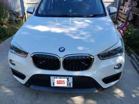 2019 BMW X1 18i sDrive II (F48), белый, 1780000 рублей, вид 2