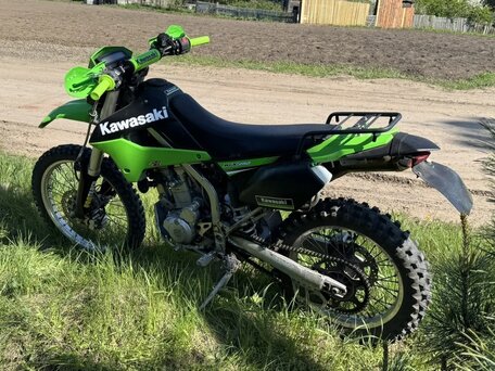 2008 Kawasaki KLX 250, зелёный, 317000 рублей, вид 5