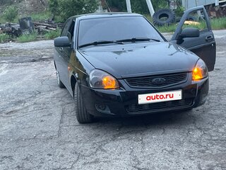 2012 Lada (ВАЗ) Priora I, чёрный, 335000 рублей, вид 1
