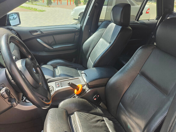 2005 BMW X5 3.0d I (E53) Рестайлинг, серебристый, 1050000 рублей - вид 4