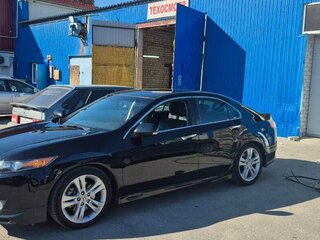 2008 Honda Accord VIII, чёрный, 1100000 рублей, вид 2