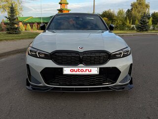 2022 BMW 3 серии M340i xDrive VII (G2x) Рестайлинг, серебристый, 4900000 рублей, вид 3