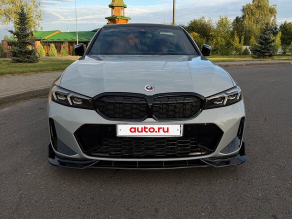 2022 BMW 3 серии M340i xDrive VII (G2x) Рестайлинг, серебристый, 4900000 рублей - вид 2