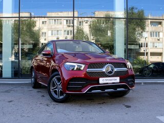 2020 Mercedes-Benz GLE Coupe 350 d II (C167), красный, 8350000 рублей, вид 3