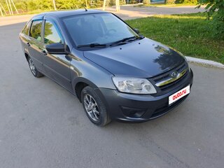 2018 Lada (ВАЗ) Granta I Рестайлинг, серый, 550000 рублей, вид 3