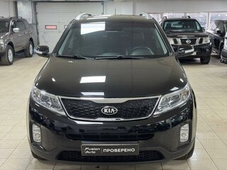 2013 Kia Sorento II Рестайлинг, чёрный, 1195000 рублей, вид 2