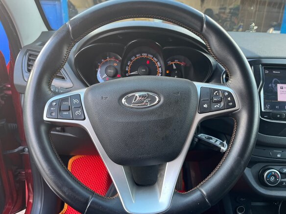 2019 Lada (ВАЗ) Vesta I, красный, 1050000 рублей - вид 5