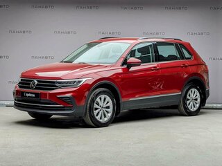 2021 Volkswagen Tiguan II Рестайлинг, красный, 2299000 рублей, вид 1