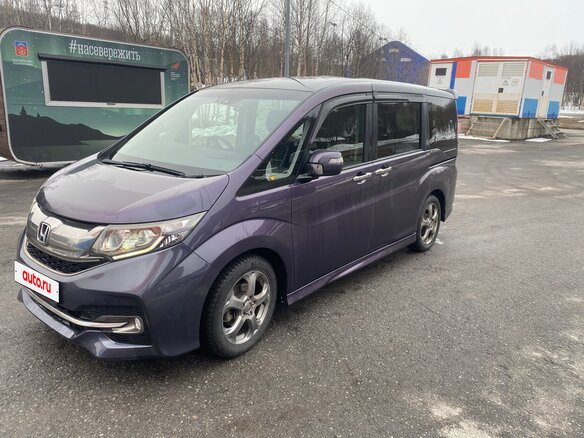 2016 Honda Stepwgn Spada V, фиолетовый, 1800000 рублей