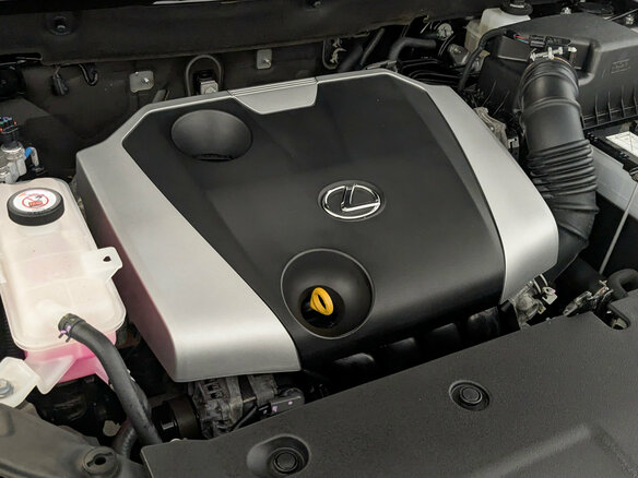 2021 Lexus NX 200 I Рестайлинг, серый, 4150000 рублей - вид 8