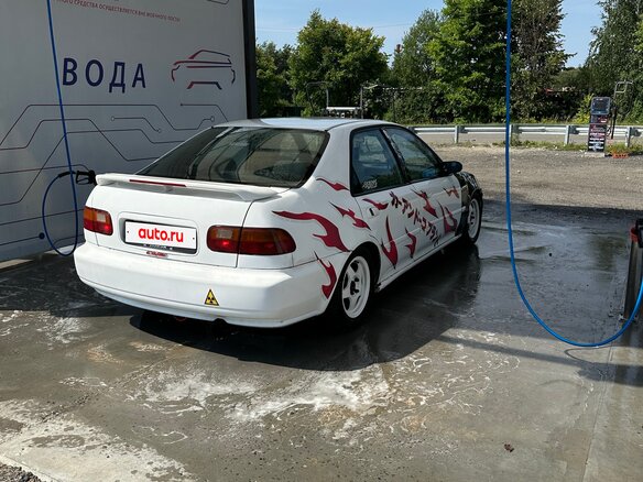 1995 Honda Civic V, белый, 500000 рублей - вид 7