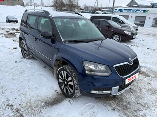 2015 Skoda Yeti I Рестайлинг, синий, 1500000 рублей, вид 2
