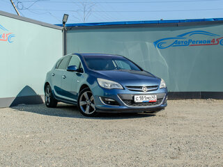 2012 Opel Astra J Рестайлинг, синий, 707000 рублей, вид 3