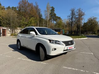 2013 Lexus RX 270 III Рестайлинг, белый, 1890000 рублей, вид 3