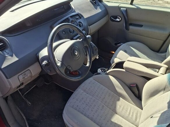 2005 Renault Scenic II, красный, 250000 рублей - вид 6