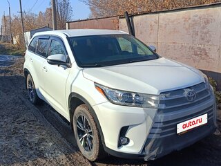 2021 Toyota Highlander III (XU50) Рестайлинг, белый, 4300000 рублей, вид 2