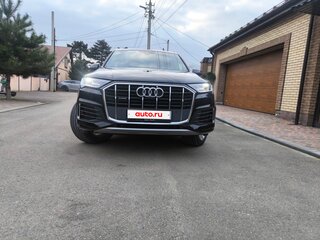 2021 Audi Q7 45 TFSI II (4M) Рестайлинг, чёрный, 5450000 рублей, вид 4