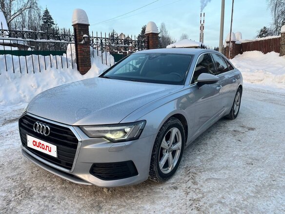 2022 Audi A6 45 TFSI V (C8), серебристый, 4700000 рублей