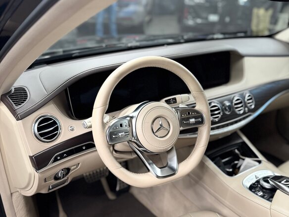 2018 Mercedes-Benz S-Класс 400 d Long VI (W222, C217) Рестайлинг, чёрный, 5050000 рублей - вид 14