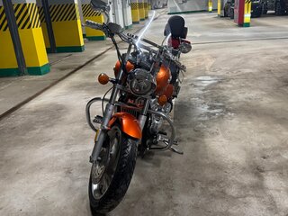 2004 Honda VTX 1300, оранжевый, 565000 рублей, вид 4