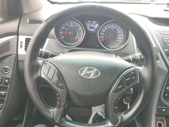 2015 Hyundai Elantra V (MD) Рестайлинг, белый, 790000 рублей - вид 5