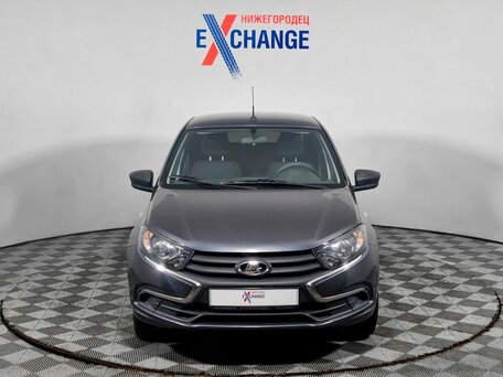 2021 Lada (ВАЗ) Granta I Рестайлинг, серый, 609000 рублей, вид 2