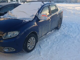 2014 Renault Logan II, синий, 320000 рублей, вид 3
