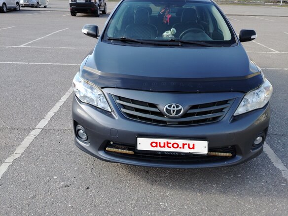 2012 Toyota Corolla X (E140, E150) Рестайлинг, серый, 940000 рублей - вид 1