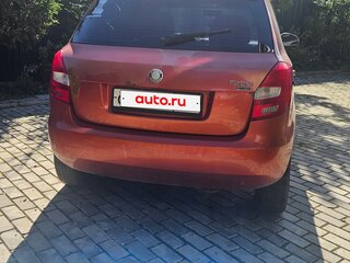 2009 Skoda Fabia II, оранжевый, 275000 рублей, вид 4