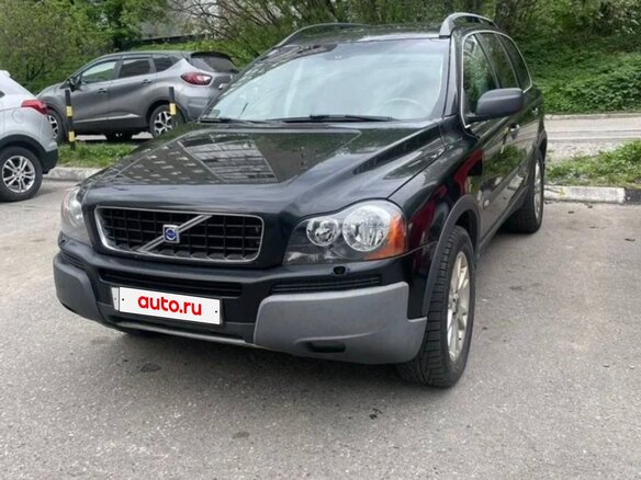 2004 Volvo XC90 I, чёрный, 779000 рублей